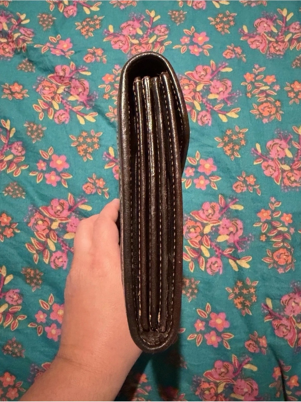 Fendi Zucca clutch wallet with unbranded chain - Picture 10 of 16